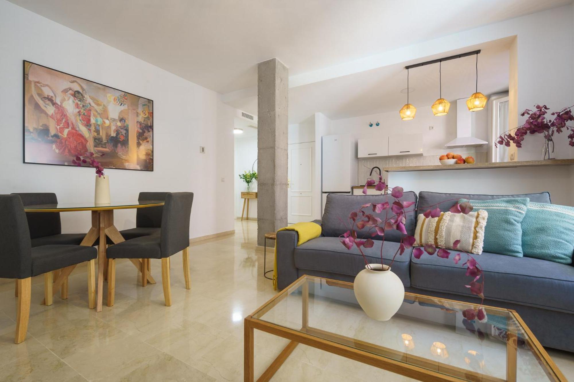 Ferienwohnung Misterhost Conde De Ibarra 2Hab, Parking Sevilla Exterior foto